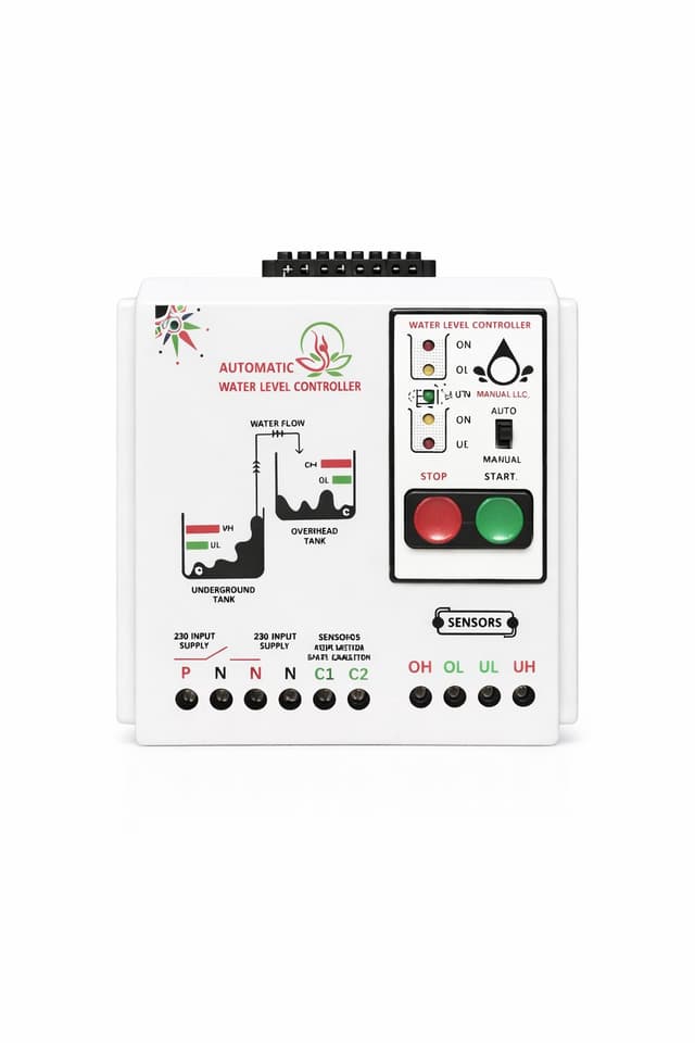 Single Phase Water Level Controller